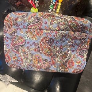Vera Bradley Paisley Laptop Sleeve bag